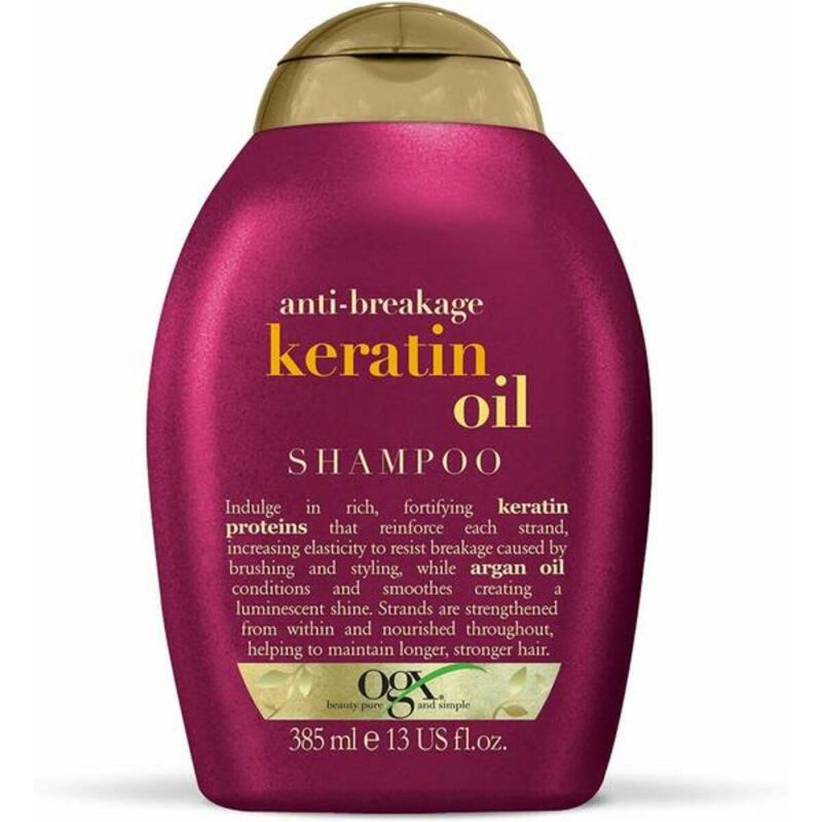 Anti - hairloss Anti - breakage Shampoo OGX 97751 Keratin 385 ml - MES49