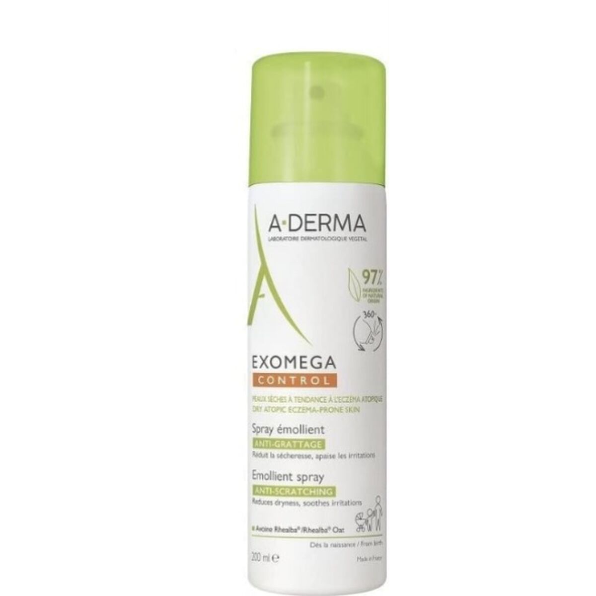 Anti - redness Spray A - Derma Exomega Control 200 ml - MES49