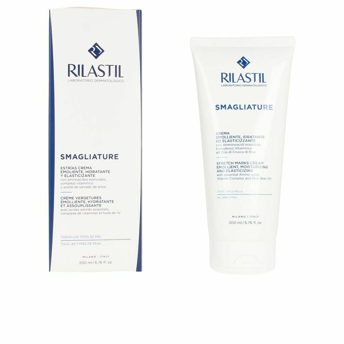 Anti - Stretch Mark Cream Rilastil Smagliature 200 ml - MES49