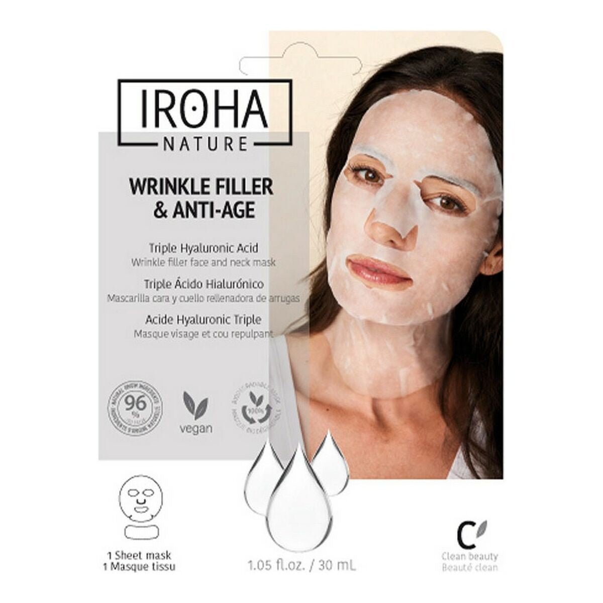 Anti - Wrinkle Mask Iroha Anti - ageing (30 ml) - MES49