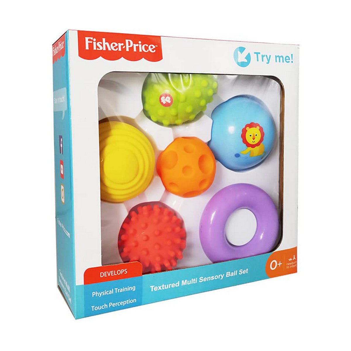 Baby toy Fisher Price 6 Pieces Multicolour - MES49