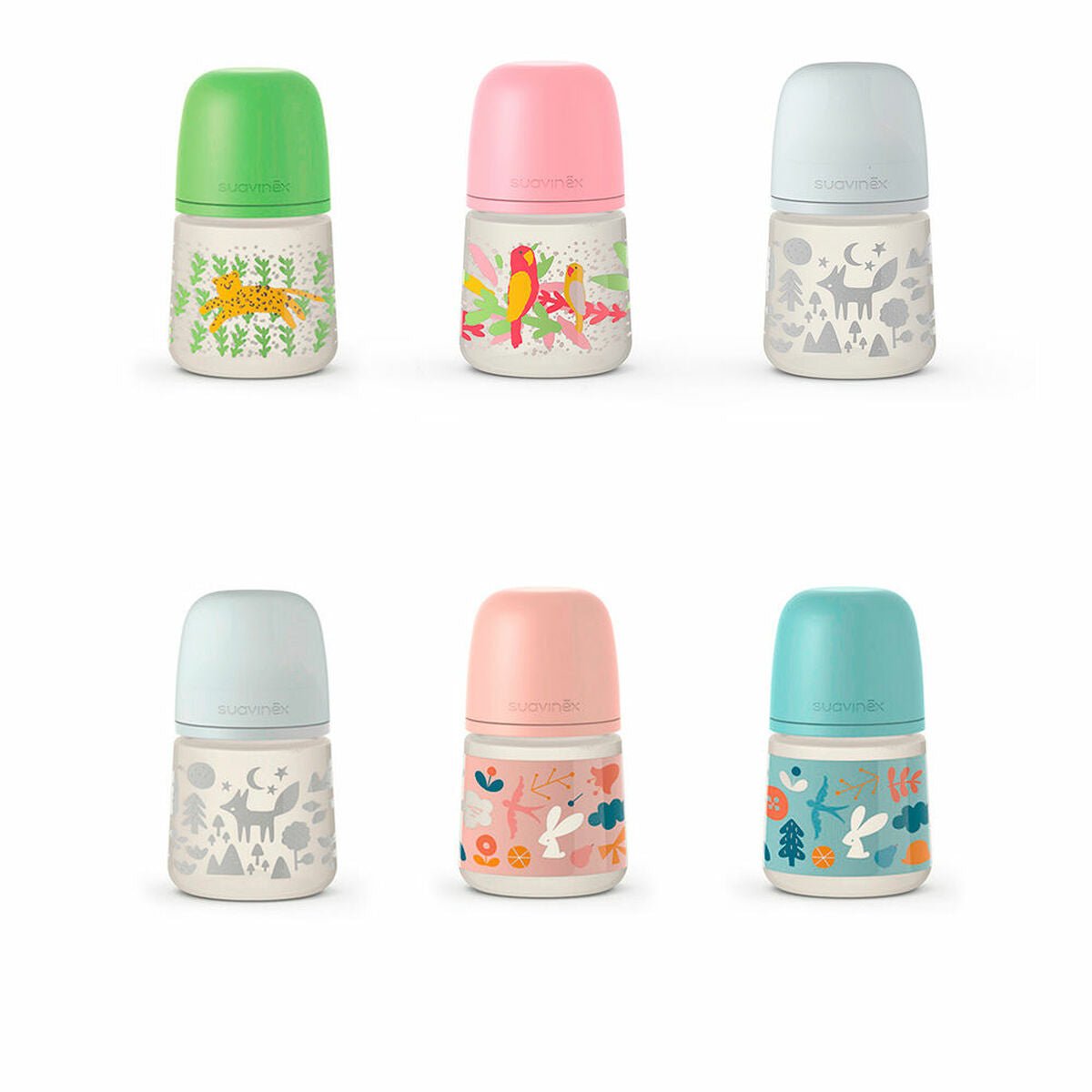 Baby's bottle Suavinex Prints S 150 ml - MES49