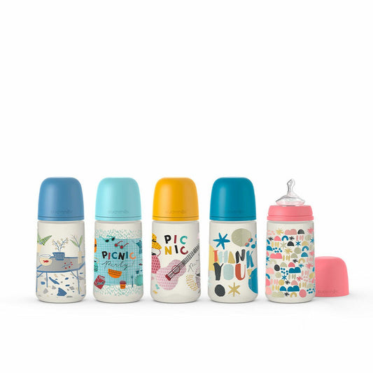 Baby's bottle Suavinex T1M 270 ml - MES49