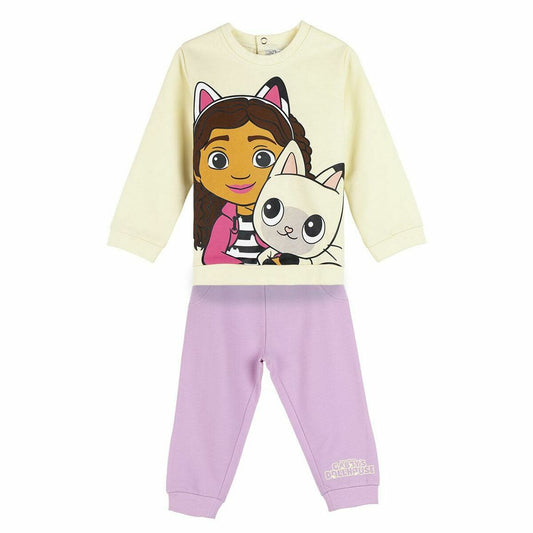 Baby's Tracksuit Gabby's Dollhouse Purple - MES49