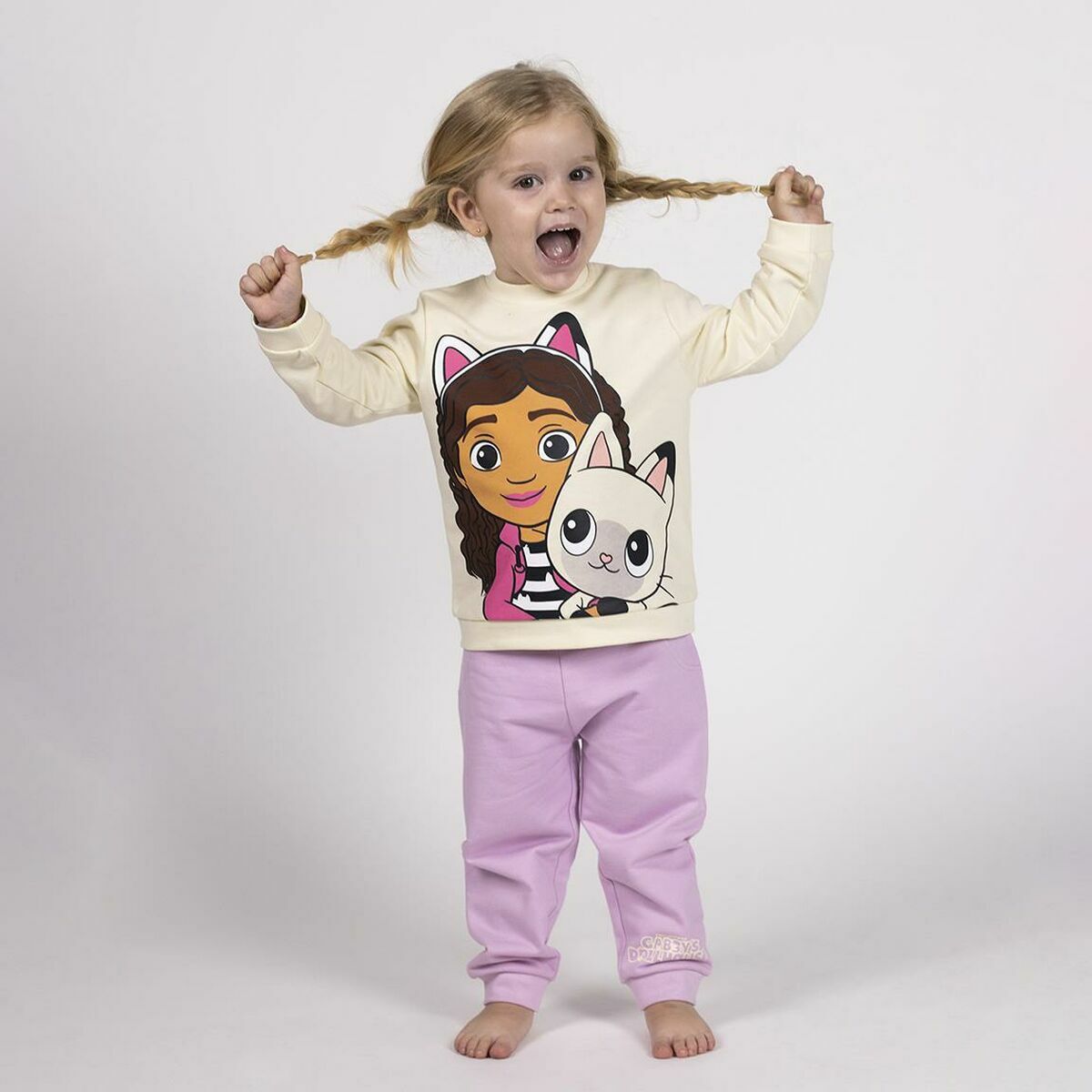 Baby's Tracksuit Gabby's Dollhouse Purple - MES49