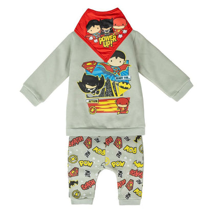 Baby's Tracksuit Justice League Grey - MES49