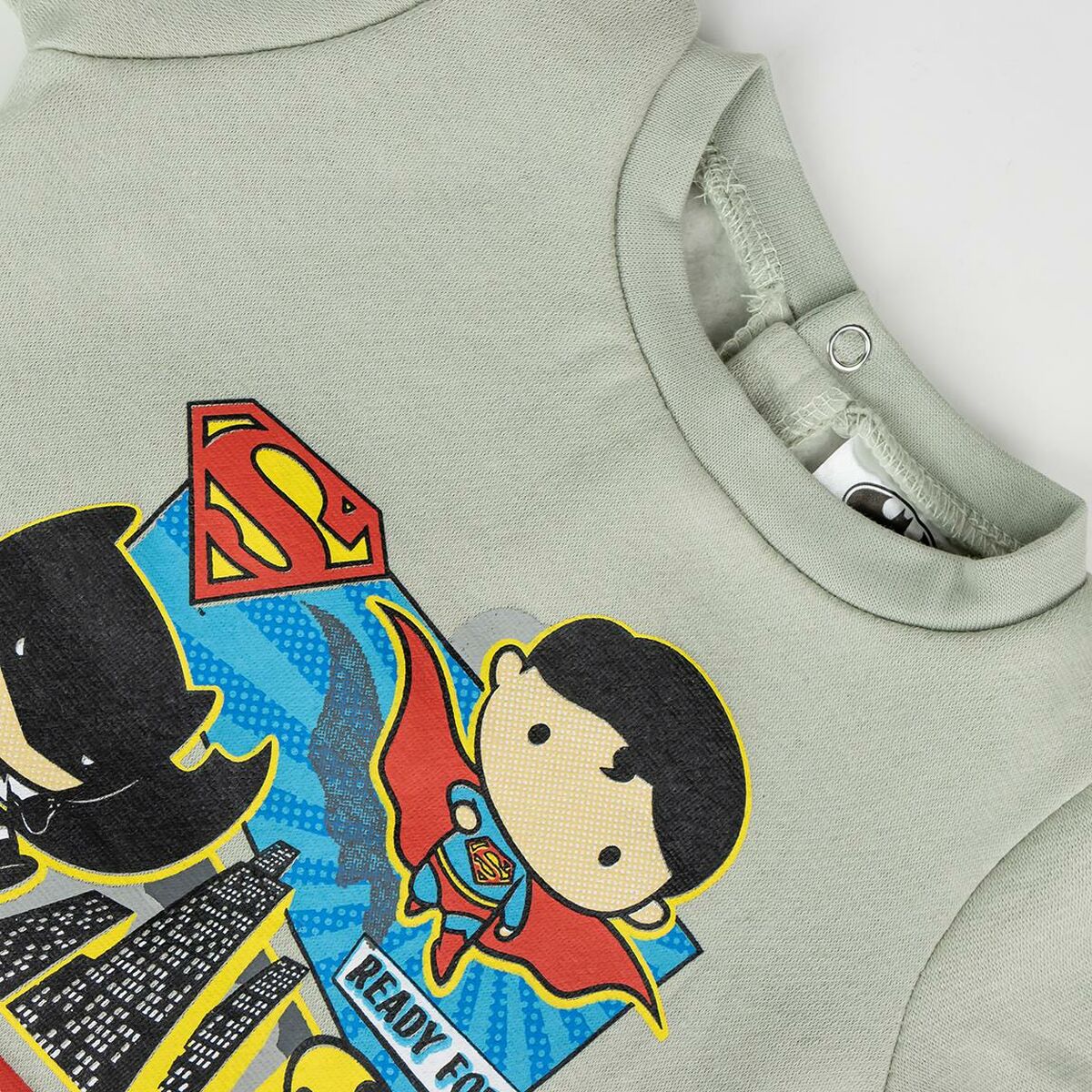 Baby's Tracksuit Justice League Grey - MES49