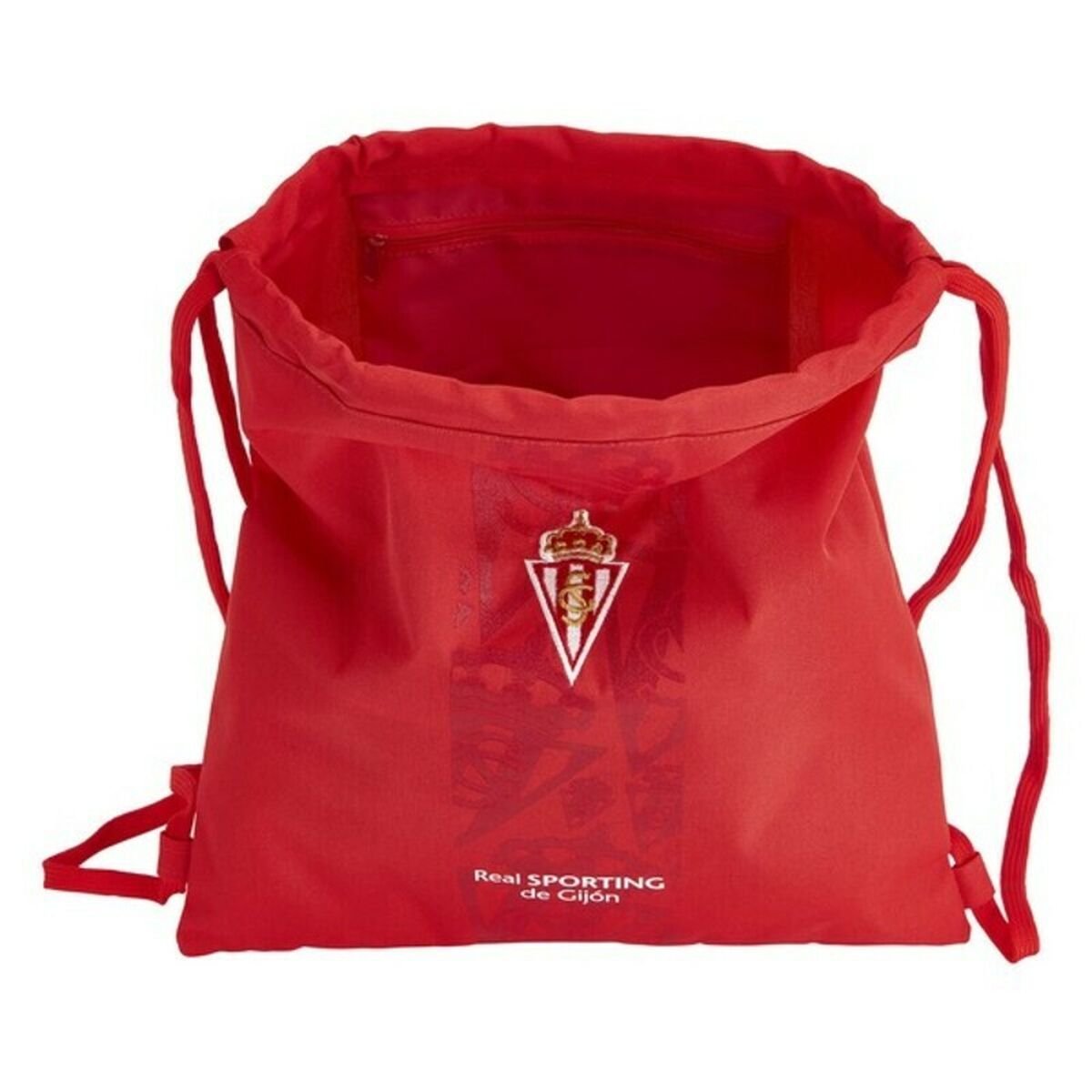 Backpack with Strings Real Sporting de Gijón Red - MES49