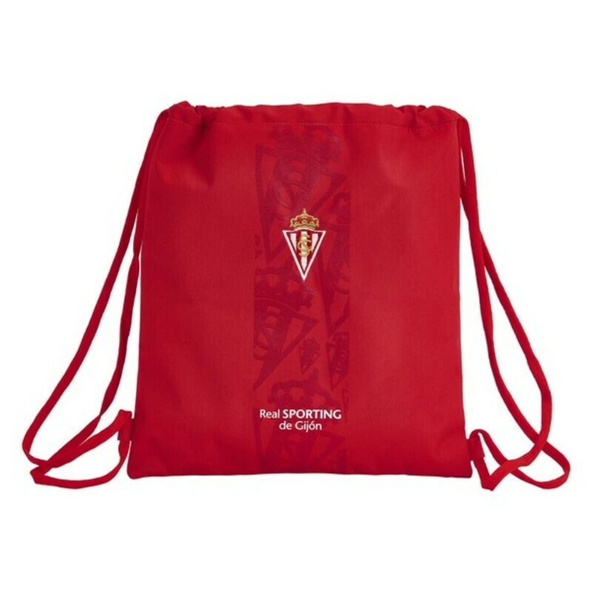 Backpack with Strings Real Sporting de Gijón Red - MES49