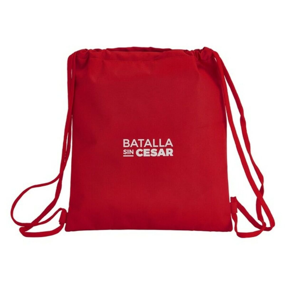 Backpack with Strings Real Sporting de Gijón Red - MES49