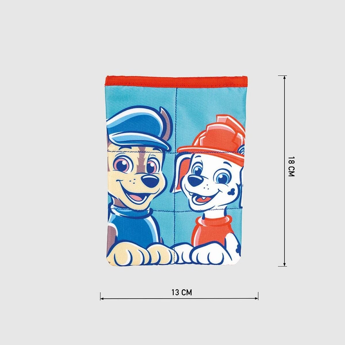 Bag The Paw Patrol 13 x 18 x 1 cm Blue - MES49