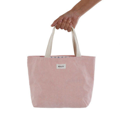 Bag Versa Corduroy Pink 9 x 22 x 23 cm - MES49