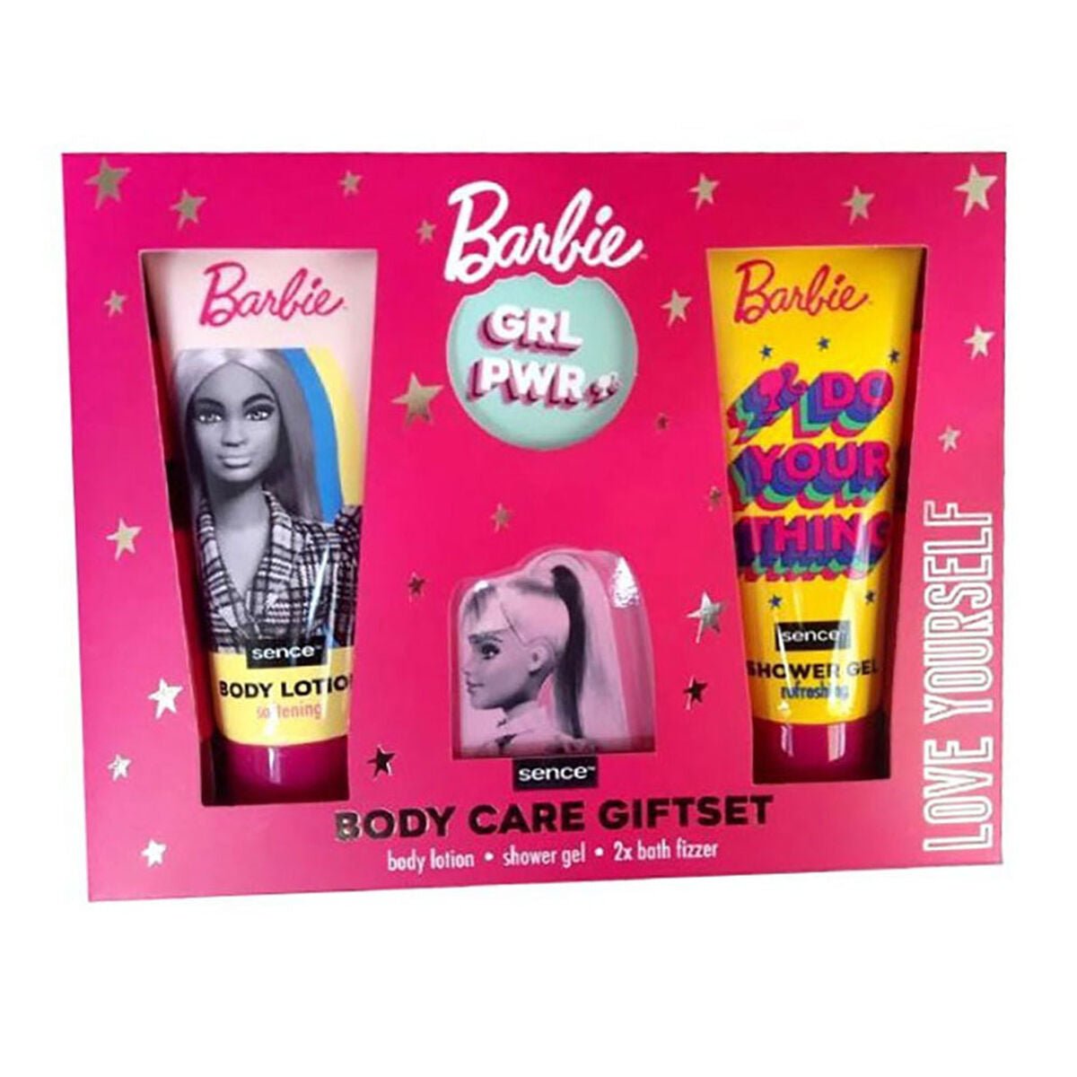 Bath Set Barbie 4 Pieces - MES49