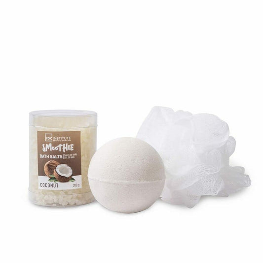 Bath Set IDC Institute Smoothie Coconut 3 Pieces - MES49