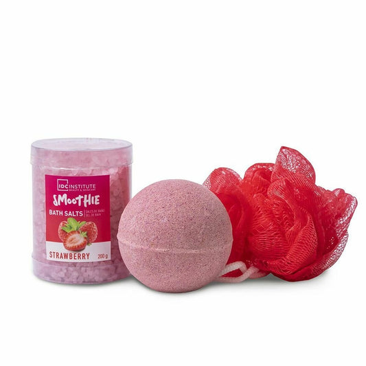 Bath Set IDC Institute Smoothie Strawberry Strawberry (3 Pieces) (3 pcs) - MES49