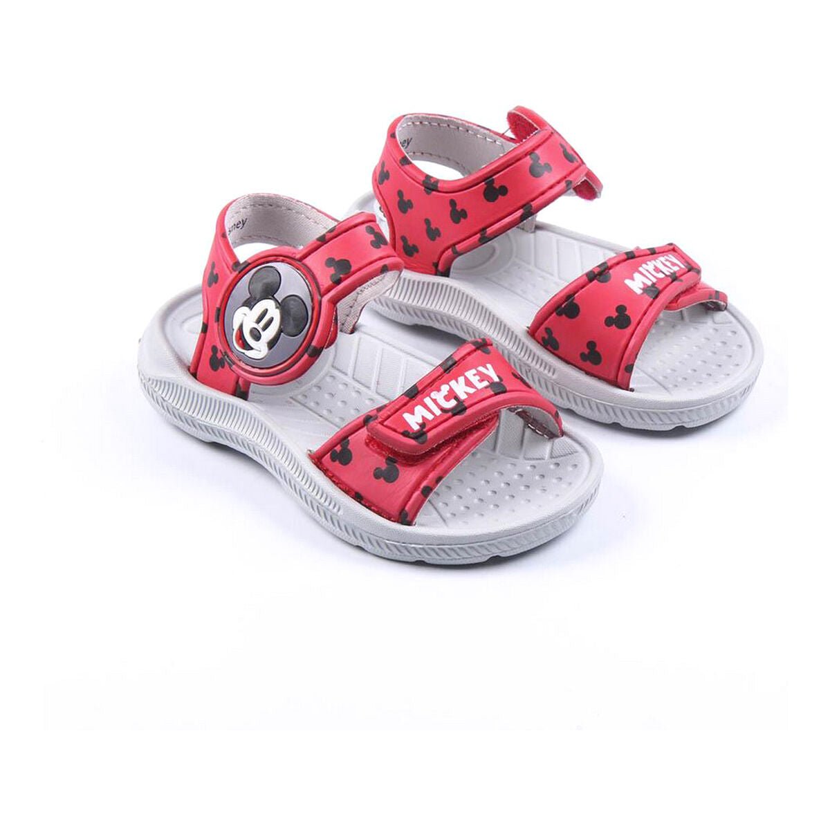 Beach Sandals Mickey Mouse Red - MES49