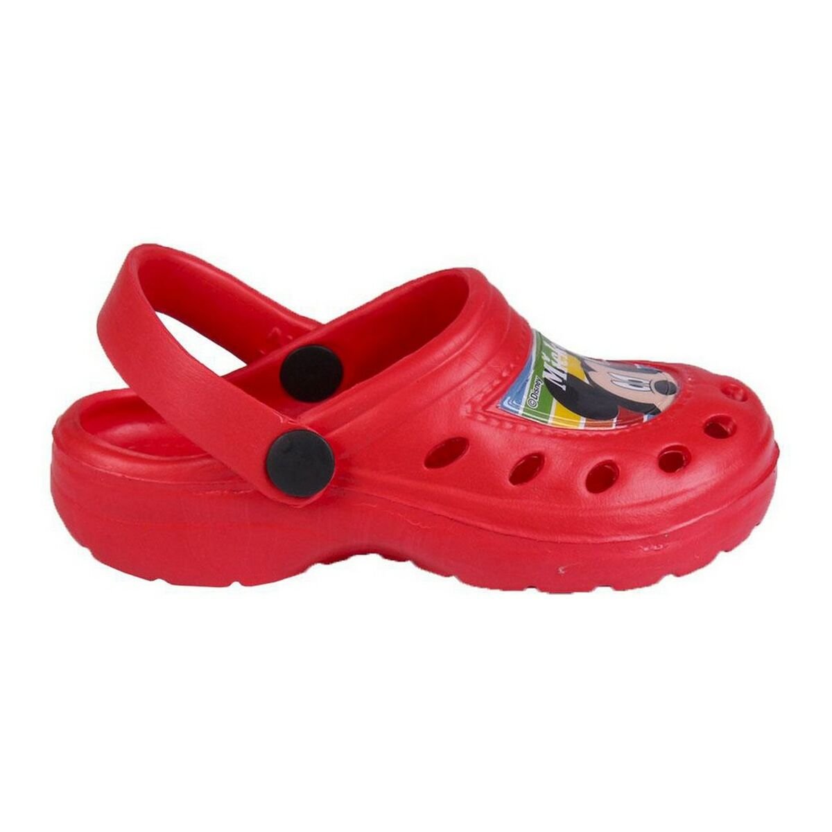 Beach Sandals Mickey Mouse Red - MES49