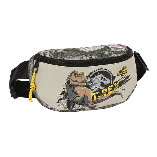 Belt Pouch Jurassic World Warning Grey 23 x 14 x 9 cm - MES49