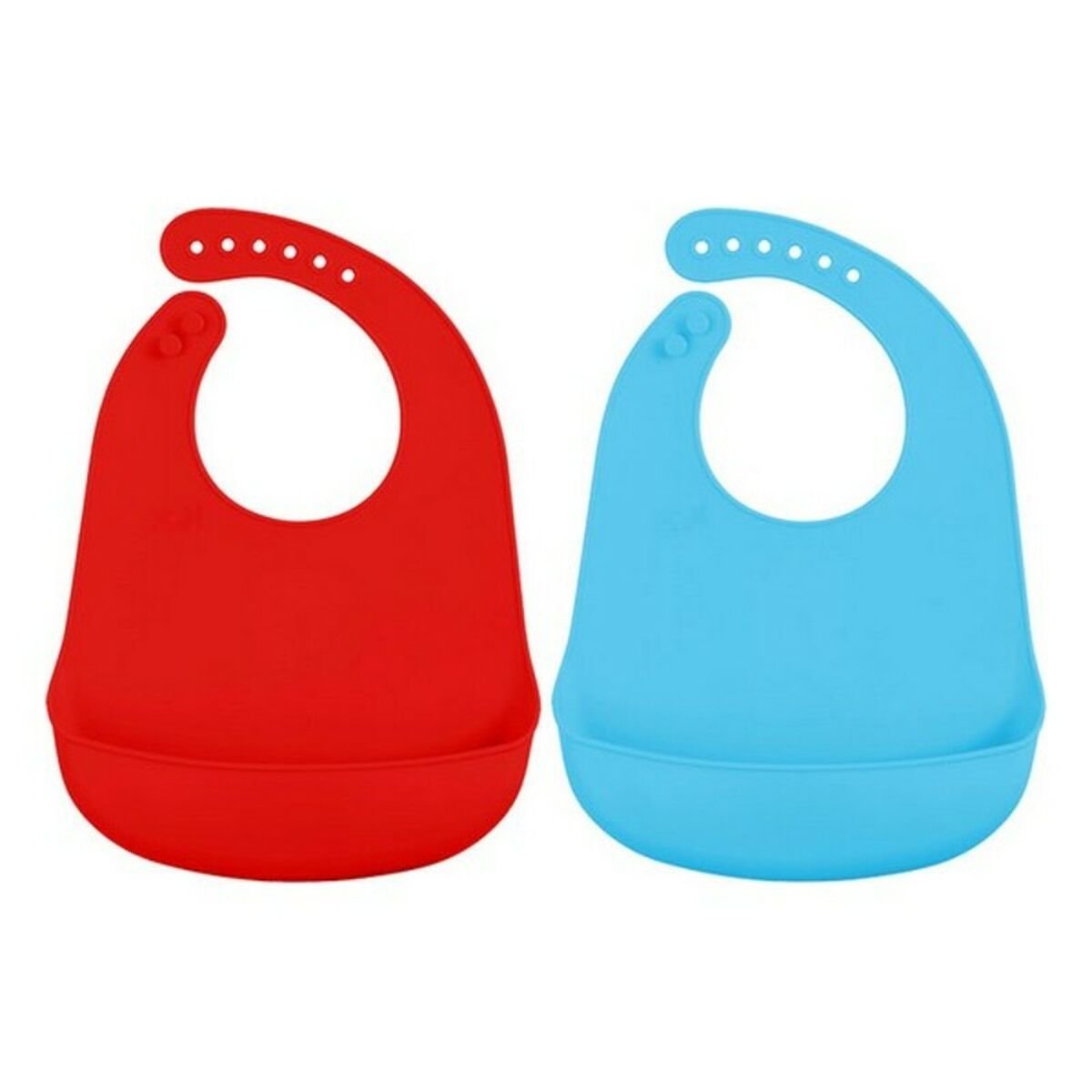 Bib Silicone Blue - MES49