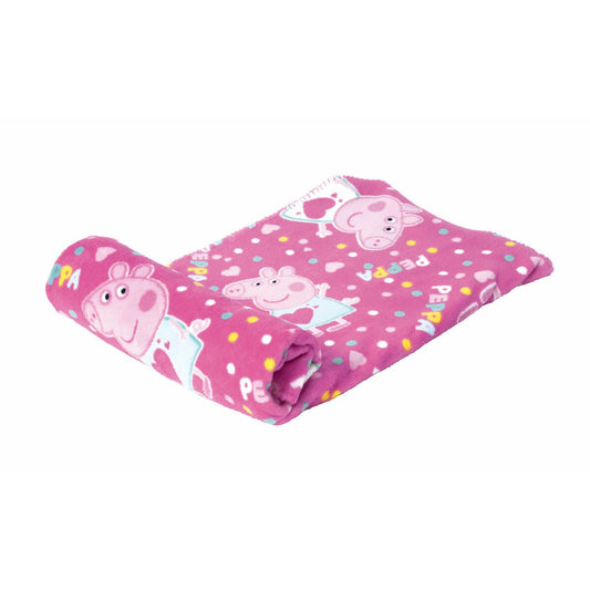 Blanket Peppa Pig Cosy Corner Pink (95 x 150 cm) - MES49