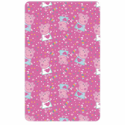 Blanket Peppa Pig Cosy Corner Pink (95 x 150 cm) - MES49