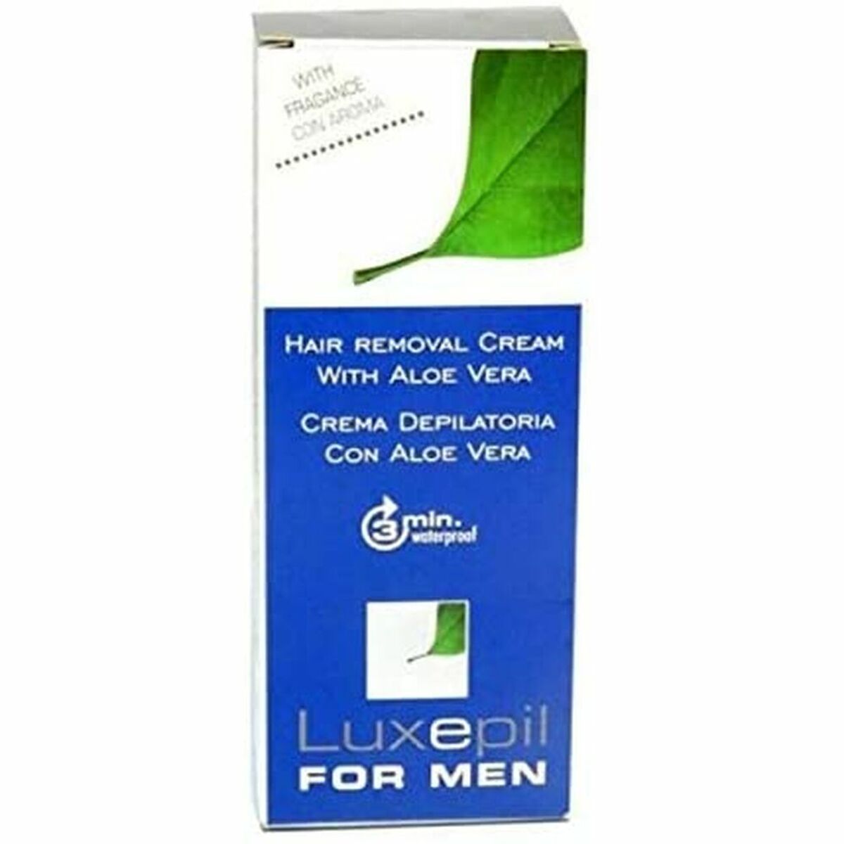 Body Hair Removal Cream Luxepil For Men Aloe Vera (150 ml) - MES49