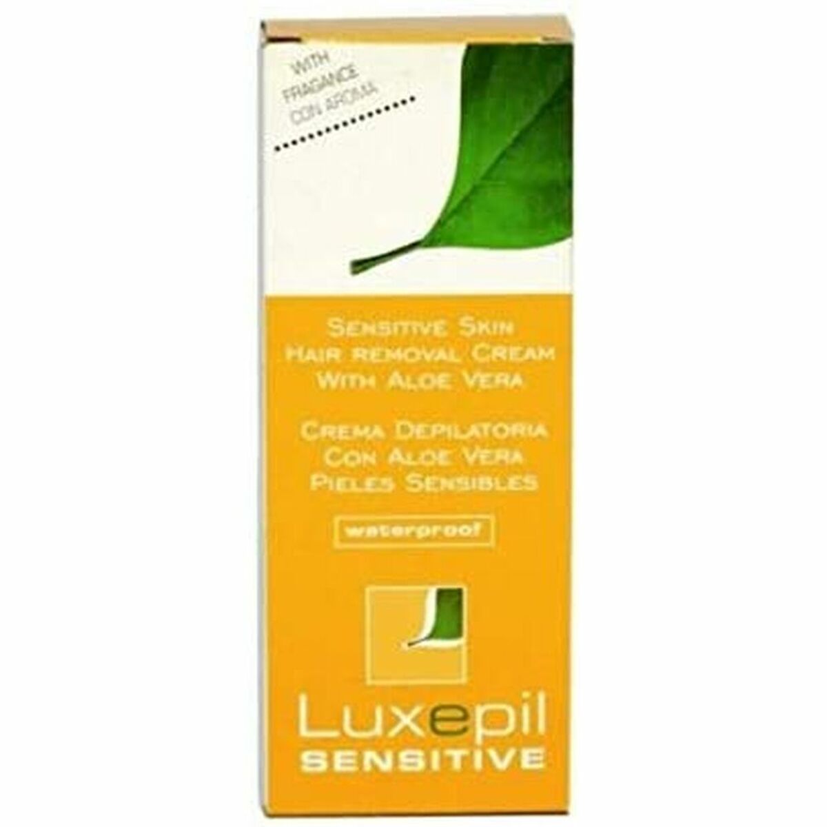 Body Hair Removal Cream Luxepil Sensitive Aloe Vera (150 ml) - MES49