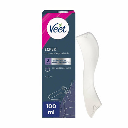 Body Hair Removal Cream Veet Expert Underarms 100 ml - MES49