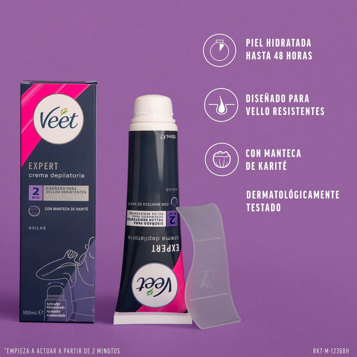 Body Hair Removal Cream Veet Expert Underarms 100 ml - MES49