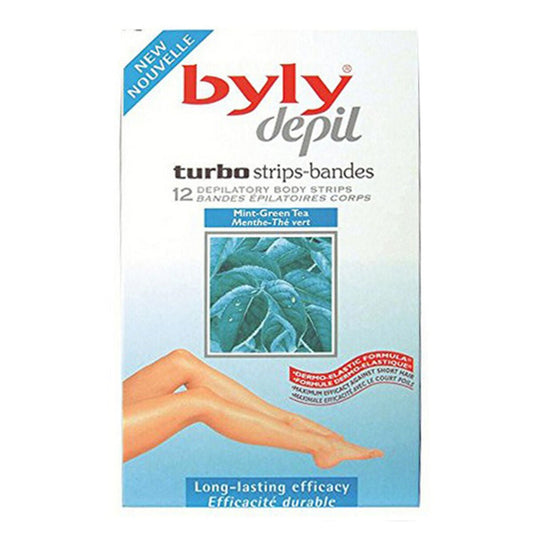 Body Hair Removal Strips Depil Byly Depil (12 uds) - MES49