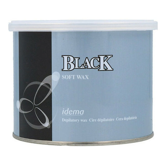 Body Hair Removal Wax Idema Can Black (400 ml) - MES49