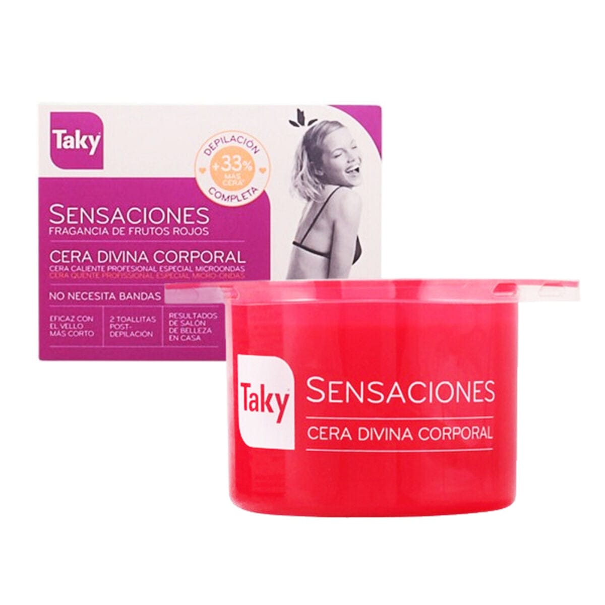 Body Hair Removal Wax Sensaciones Taky (400 g) - MES49