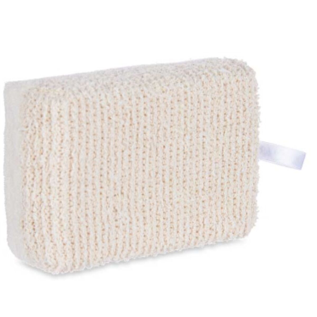 Body Sponge Berilo B7081 - 7 White Beige 14 x 5 x 9 cm (24 Units) - MES49