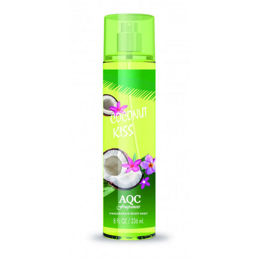 Body Spray AQC Fragrances 236 ml Coconut Kiss - MES49