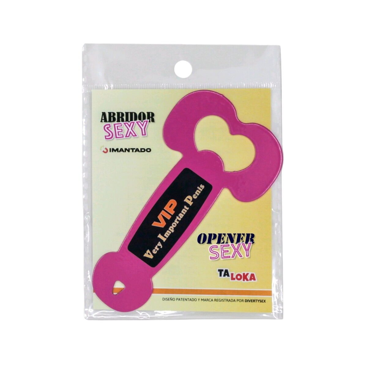 Bottle Opener Divertysex Penis Fuchsia - MES49