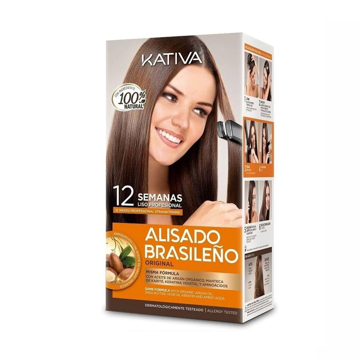 Brazilian Hair Straightener Set Kativa Alisado Brasileño - MES49