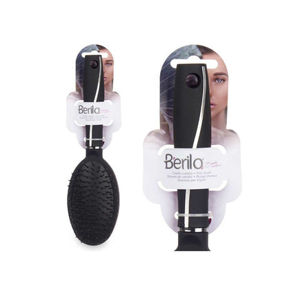 Brush Berilo 351 Black Silicone Plastic (12 Units) - MES49