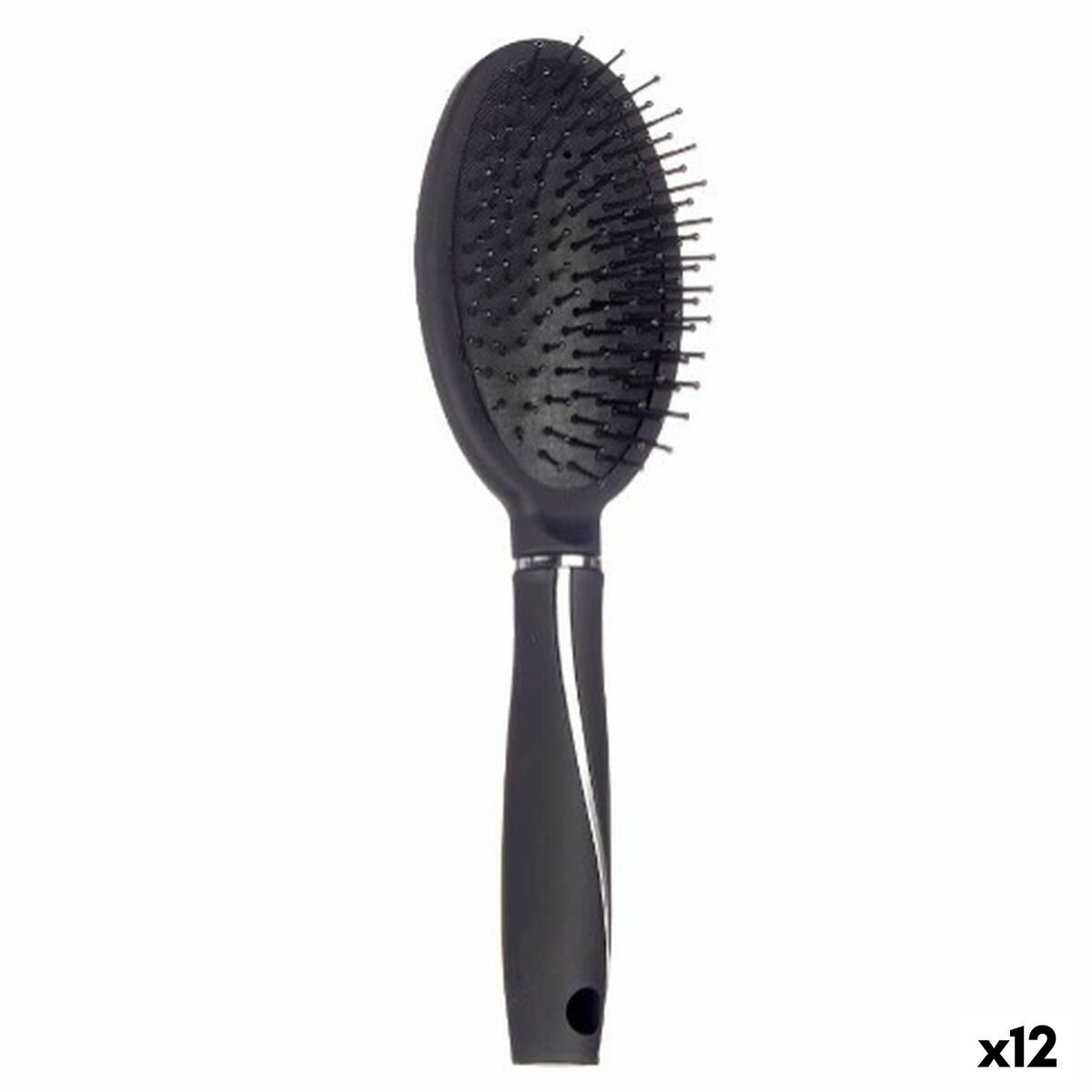 Brush Berilo 351 Black Silicone Plastic (12 Units) - MES49