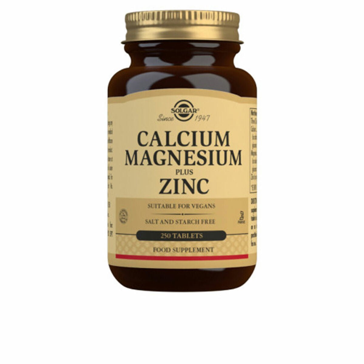 Calcium - Magnesium plus Zinc Solgar Calcio Magnesio Zinc 250 Units - MES49