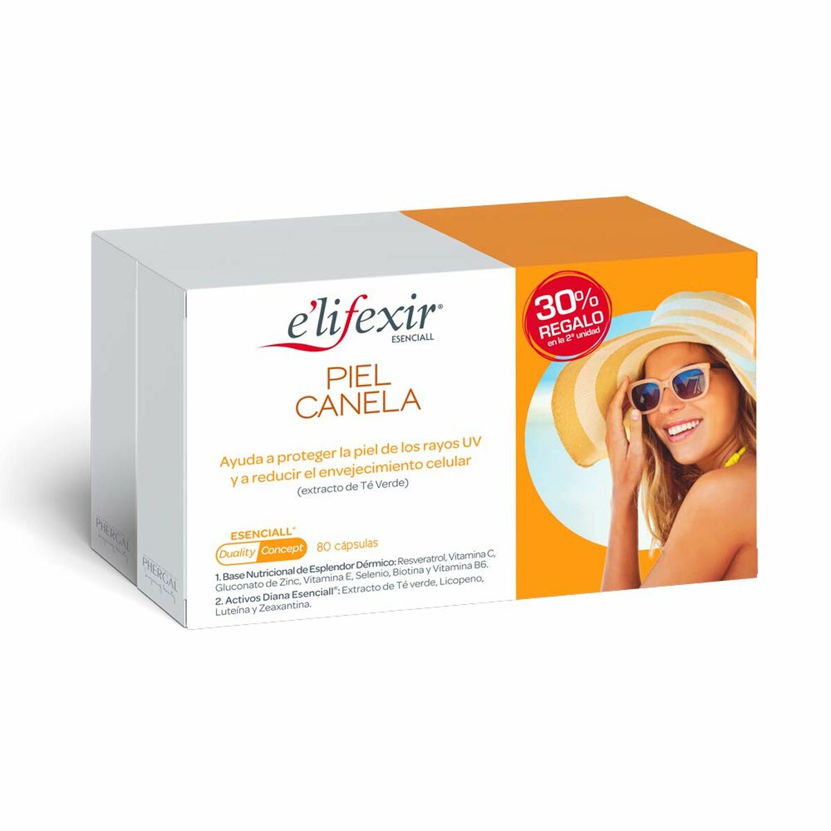 Capsules Elifexir Esenciall Sun protection (80 Units) - MES49