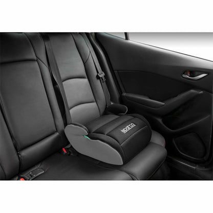 Car Booster Seat Sparco F100Ki R129 Black Grey ECE R129 - MES49