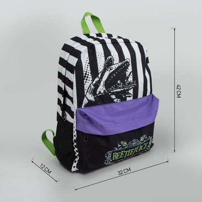 Casual Backpack Beetlejuice Multicolour 32 x 12 x 42 cm - MES49