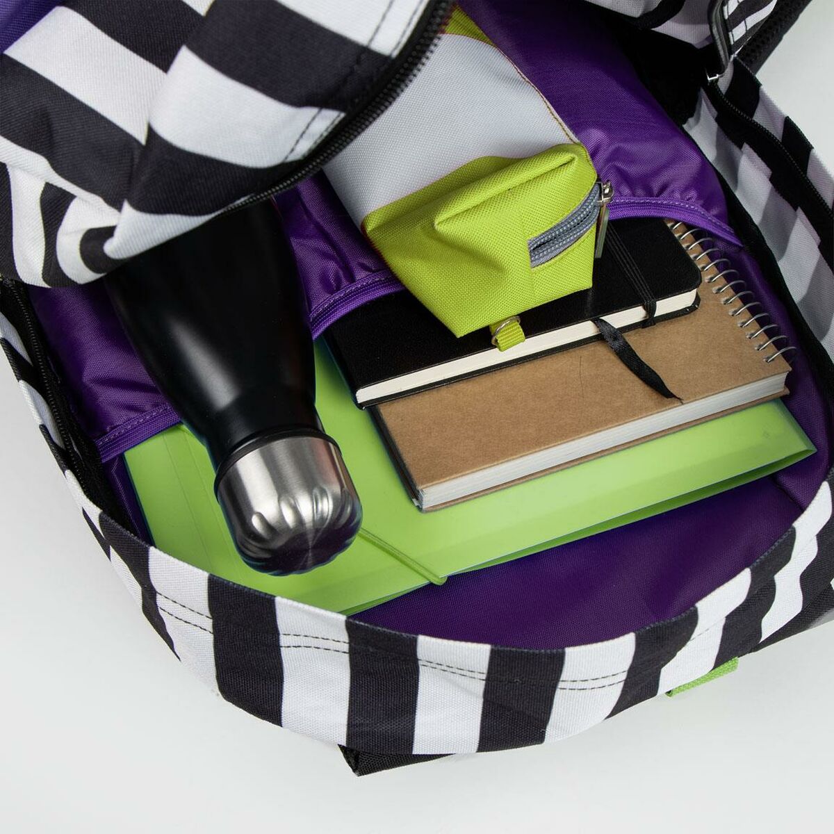 Casual Backpack Beetlejuice Multicolour 32 x 12 x 42 cm - MES49