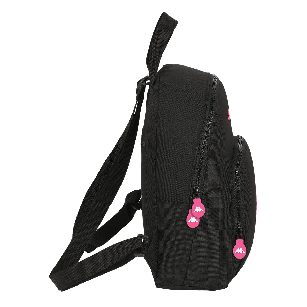 Casual Backpack Kappa Black and pink Black 13 L - MES49