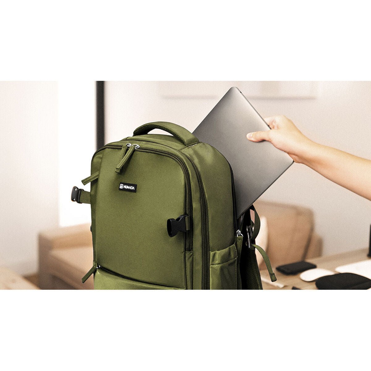 Casual Backpack Numada b40 Green 20 L 40 x 25 x 20 cm - MES49