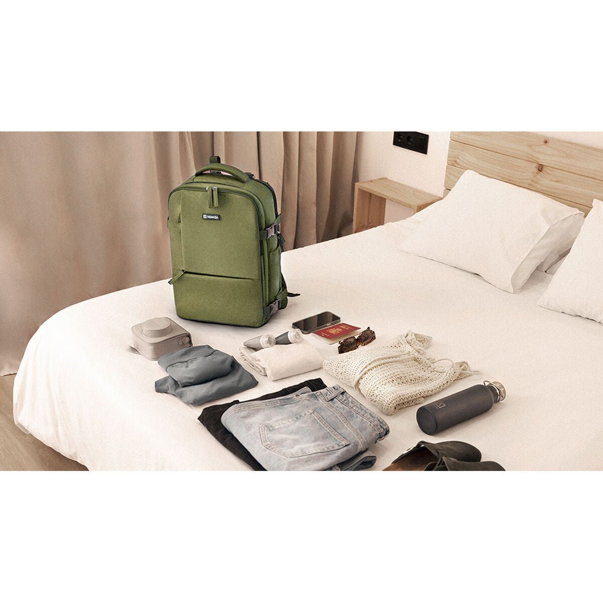 Casual Backpack Numada b40 Green 20 L 40 x 25 x 20 cm - MES49