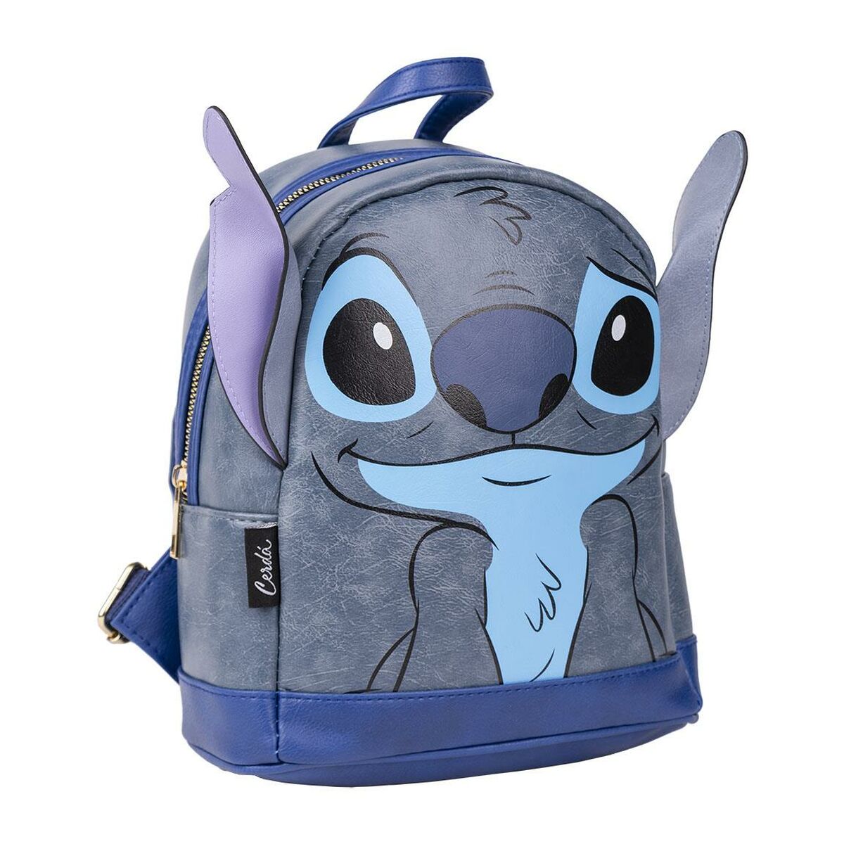 Casual Backpack Stitch Blue 19,5 x 25 x 11 cm - MES49