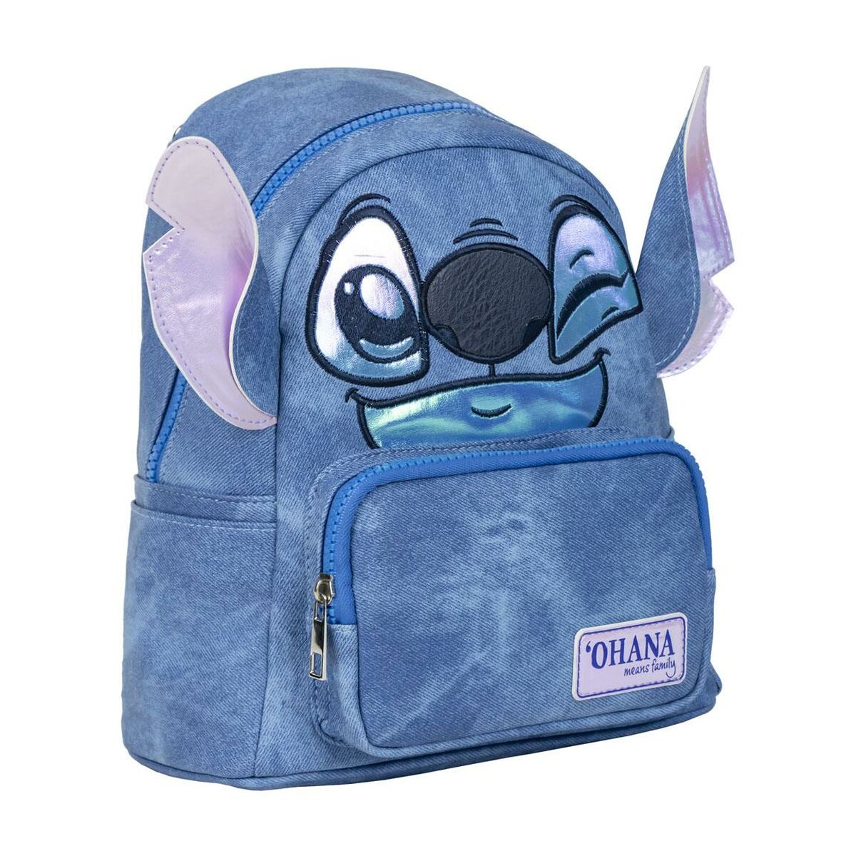 Casual Backpack Stitch Blue - MES49