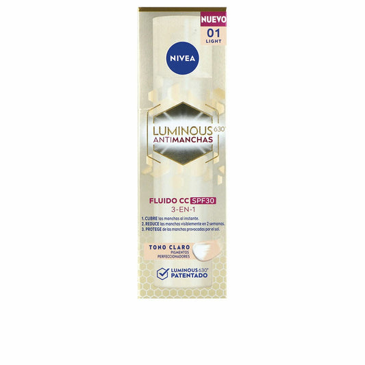 CC Cream Nivea LUMINOUS 630º Clear Spf 30 40 ml - MES49