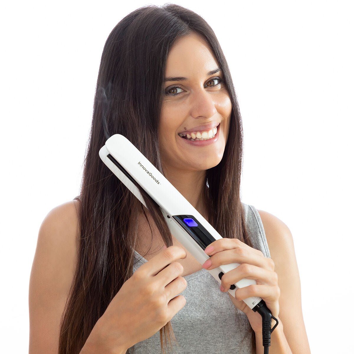 Ceramic Hair Iron with Steam Stemio InnovaGoods 36 W - MES49